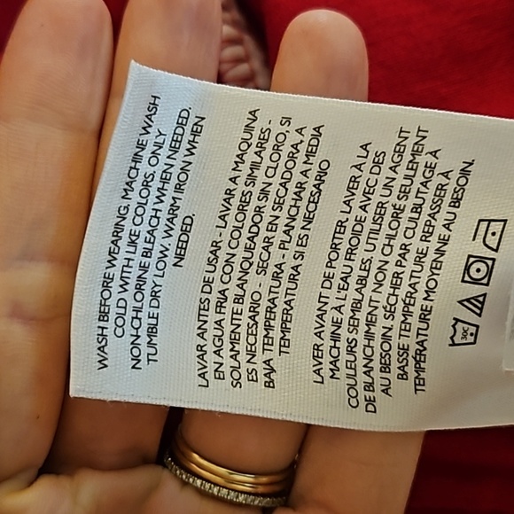 Lipstick Red Style & Co Denim Jacket - Picture 6 of 9